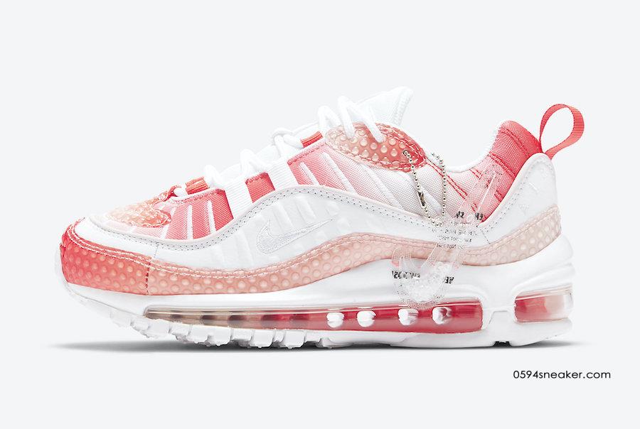 Nike Air Max 98 “Bubble Pack” 货号：CI7379-600