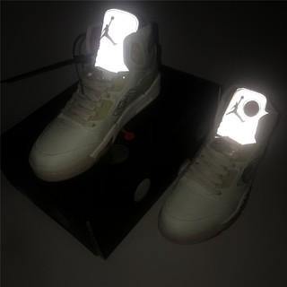 OFF-WHITE X Air Jordan 5 OW 乔5联名球鞋，货号：CT8480-002