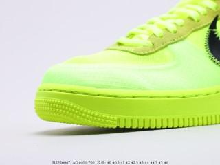 耐克空军一号 OW 联名 Off-White x Nike Air Force 1 Low Volt 2.0 货号：AO4606