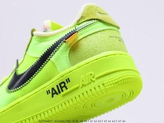 耐克空军一号 OW 联名 Off-White x Nike Air Force 1 Low Volt 2.0 货号：AO4606