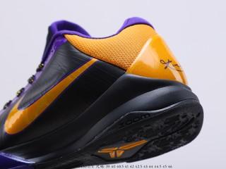 科比5代紫金元年配色 Nike Kobe ZK5 PROTRO LAKERS 货号 386430-071
