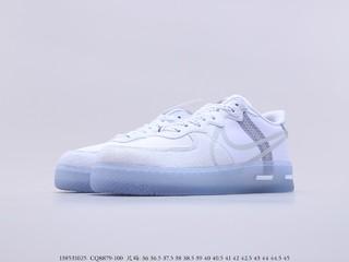 耐克空军  Nike Air Force 1 React 夏季小白鞋，货号：CQ8879-100