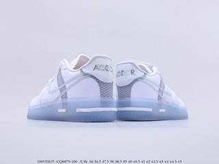 耐克空军  Nike Air Force 1 React 夏季小白鞋，货号：CQ8879-100