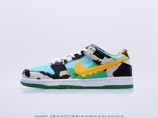 Ben & Jerry's x SB Dunk Low 牛奶‮淇冰‬淋，货号：CU3244-100