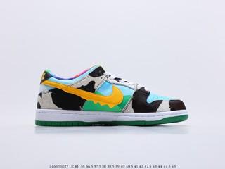 Ben & Jerry's x SB Dunk Low 牛奶‮淇冰‬淋，货号：CU3244-100