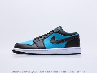 Air Jordan 1 Retro Low 湖水蓝新品，货号：553558-026