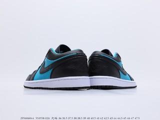 Air Jordan 1 Retro Low 湖水蓝新品，货号：553558-026