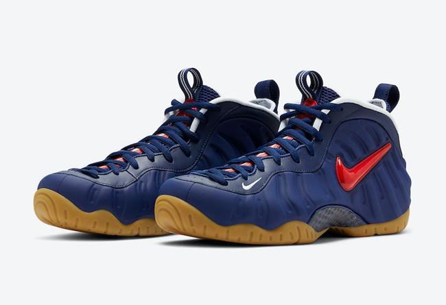 美国梦之队配色 Nike Air Foamposite Pro “USA” 货号：CJ0325-400