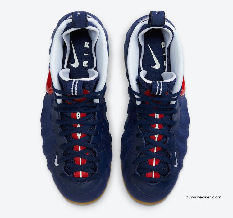 美国梦之队配色 Nike Air Foamposite Pro “USA” 货号：CJ0325-400