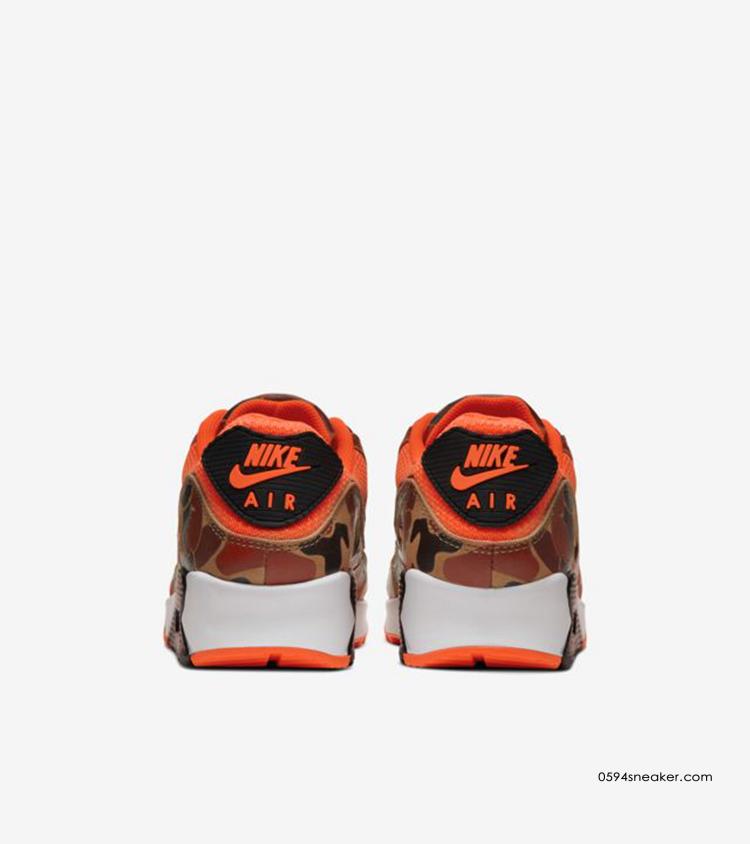 Nike Air Max 90 “Orange Camo” 货号：CW4039-800