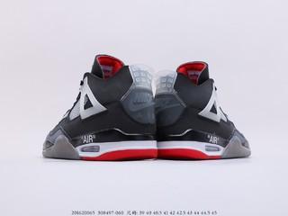 Air Jordan 4 “BRED” 乔丹四代元年复刻，货号：308497-060