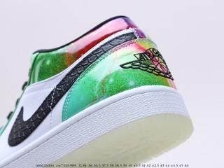 Air Jordan 1 Low Multicolor “星云 ”，货号：CW7310-909