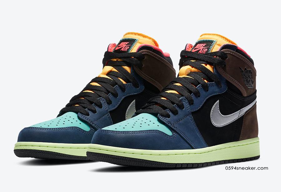 Air Jordan 1 High OG “Bio Hack” 货号：555088-201