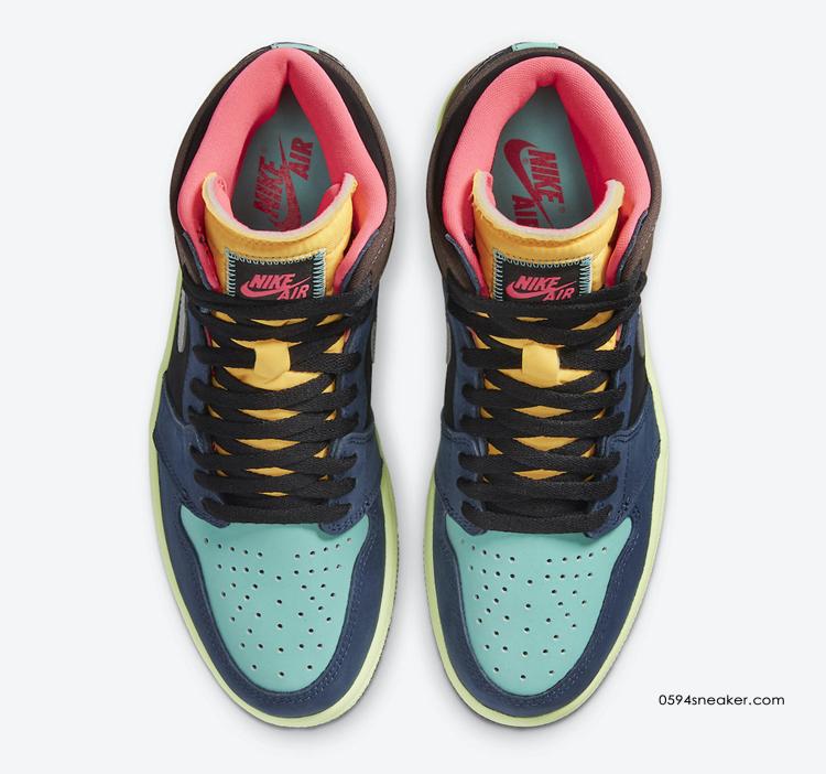 Air Jordan 1 High OG “Bio Hack” 货号：555088-201