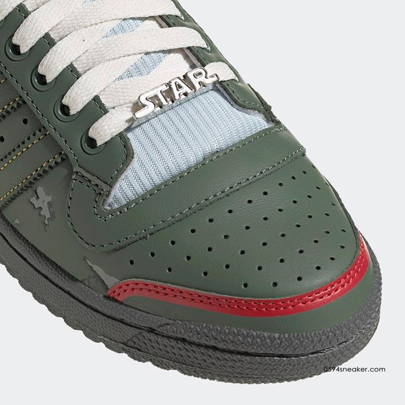 Star Wars Co-branded Star Wars x adidas Originals Top Ten Hi "Boba Fett" Item #: FZ3465