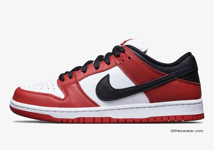 Nike Dunk SB Low “Chicago” 货号：BQ6817-600