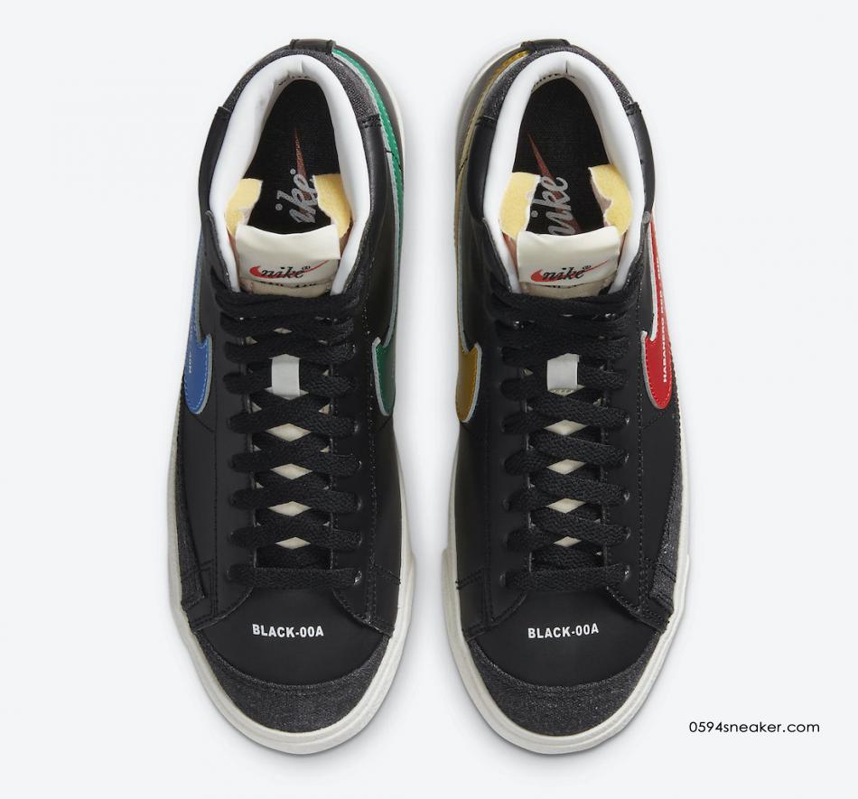 Nike Blazer Mid ’77 “Color Code” 货号：DA2142-146 / DA2142-046