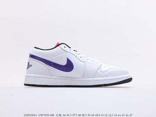 Air Jordan 1 Low AJ1 乔1低帮休闲板鞋，货号：CW7009-100