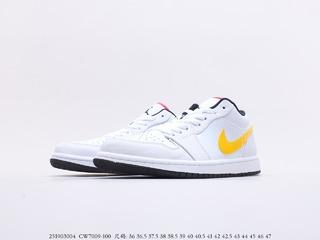 Air Jordan 1 Low AJ1 乔1低帮休闲板鞋，货号：CW7009-100