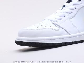 Air Jordan 1 Low AJ1 乔1低帮休闲板鞋，货号：CW7009-100