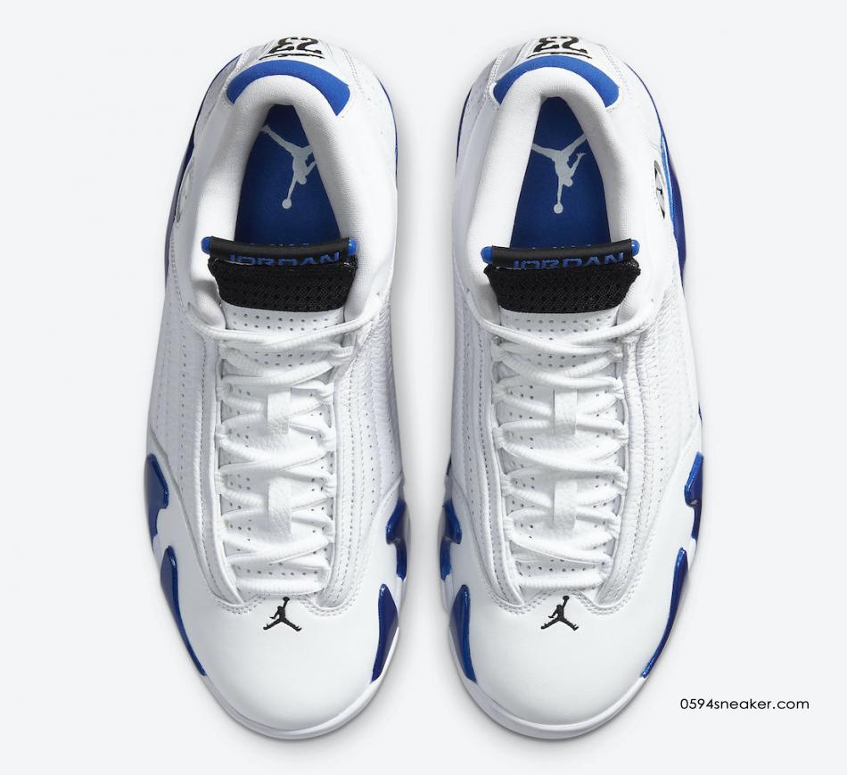 Air Jordan 14 “Hyper Royal” 货号：487471-104