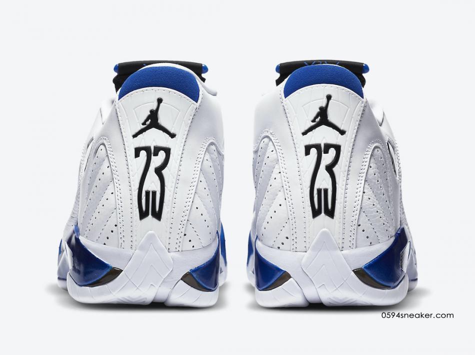 Air Jordan 14 “Hyper Royal” 货号：487471-104