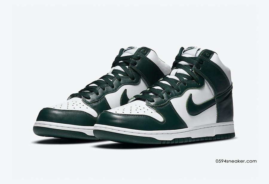 Nike Dunk High “Spartan Green” 货号：CZ8149-100