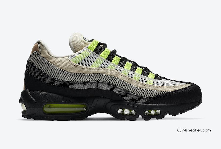 牛仔品牌 DENHAM 联名 Nike Air Max 95 货号：CU1644-001