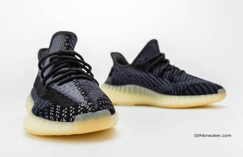 adidas Yeezy Boost 350V2 “Carbon” 货号：FZ5000