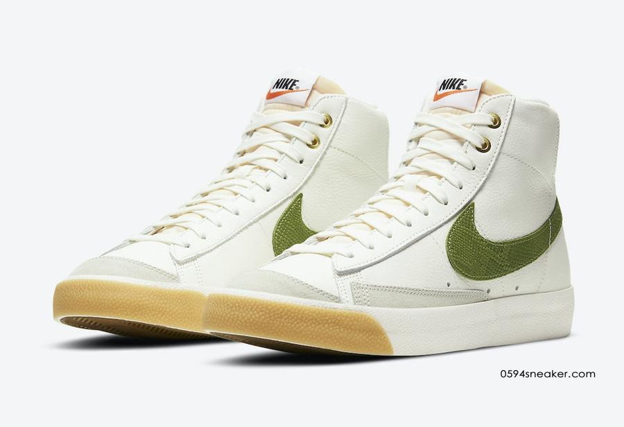 Nike Blazer Mid’77 货号：DC1706-100