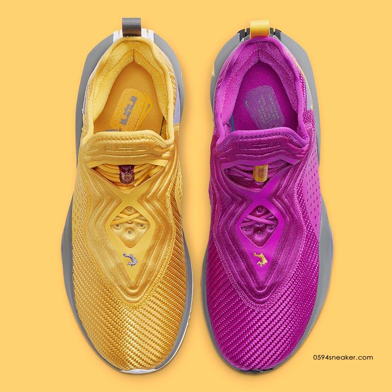 詹姆斯士兵系列 Nike LeBron Soldier 14 “Lakers” 货号：CK6047-500