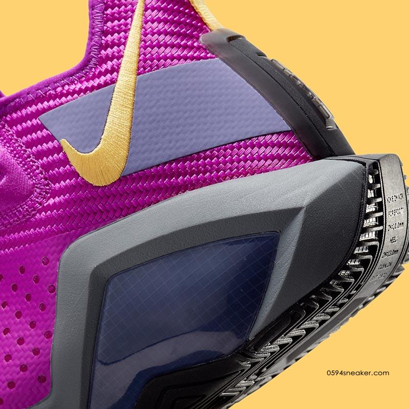 詹姆斯士兵系列 Nike LeBron Soldier 14 “Lakers” 货号：CK6047-500