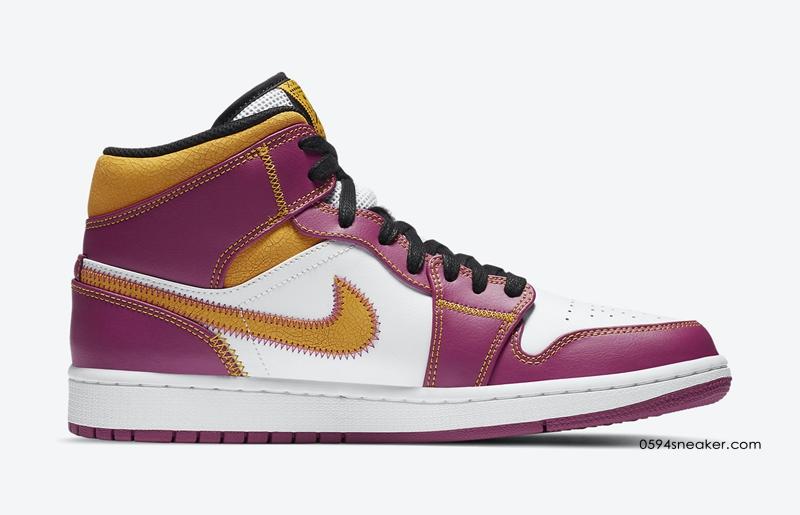 Air Jordan 1 Mid “Familia” 货号：DC0350-100