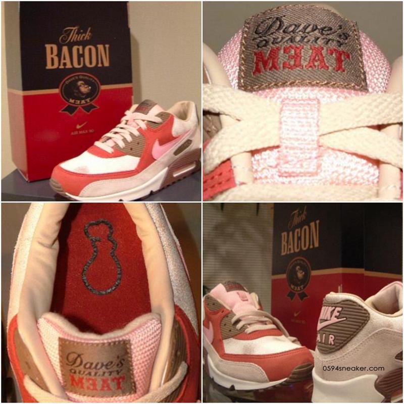 DQM x Nike Air Max 90 “Bacon” 货号：CU1816-100