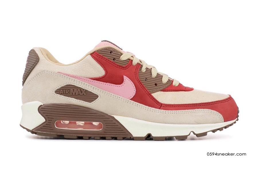 DQM x Nike Air Max 90 “Bacon” 货号：CU1816-100