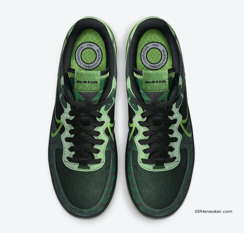 Nike Air Force 1 React “Naija” 货号：CW3918-001