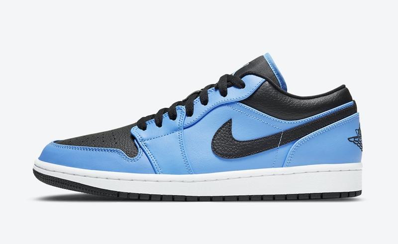 Air Jordan 1 Low “University Blue” 货号：553558-403