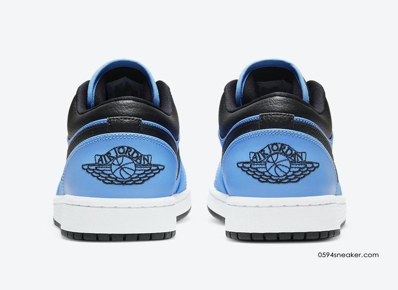 Air Jordan 1 Low “University Blue” 货号：553558-403