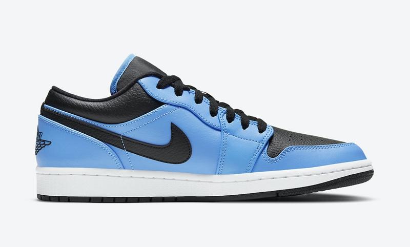 Air Jordan 1 Low “University Blue” 货号：553558-403