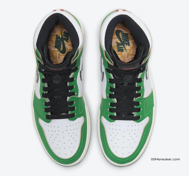 Air Jordan 1 High OG WMNS “Lucky Green” 货号：DB4612-300