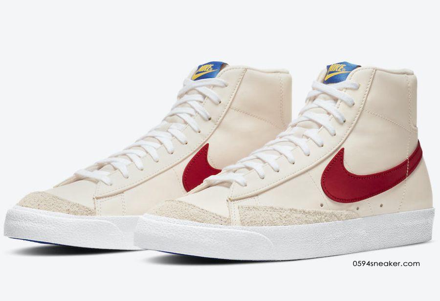 绒面革开拓者 Nike Blazer Mid 货号：DH0929-800