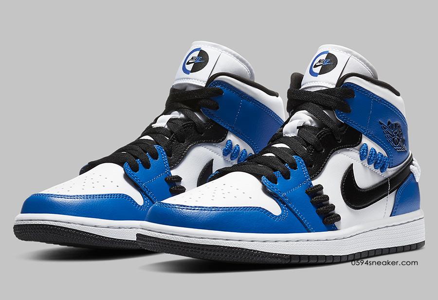 Air Jordan 1 Mid SE “Game Royal” 货号：CV0152-401