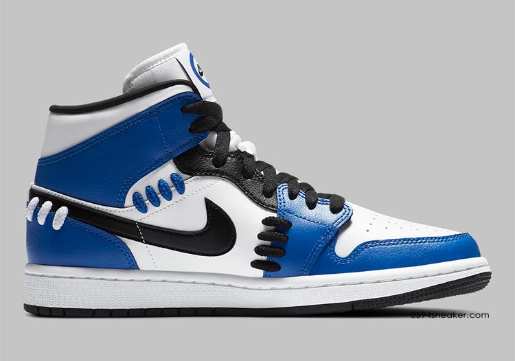 Air Jordan 1 Mid SE “Game Royal” 货号：CV0152-401