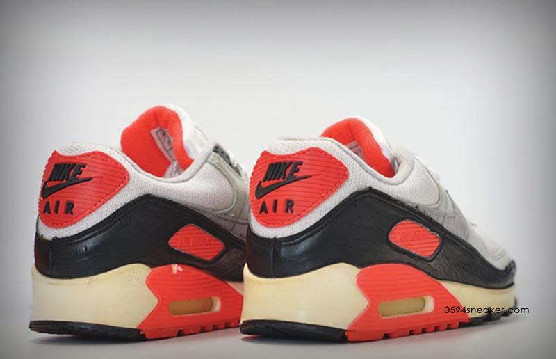 30th Anniversary Replica Returns, Nike Air Max 90 OG "Infrared" Item: CT1685-100