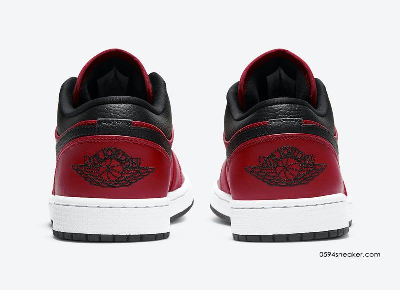 Air Jordan 1 Low “Gym Red” 货号：553558-605