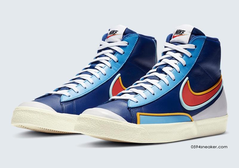 Nike Blazer Mid '77 D/MS/X 货号：DA7233-400