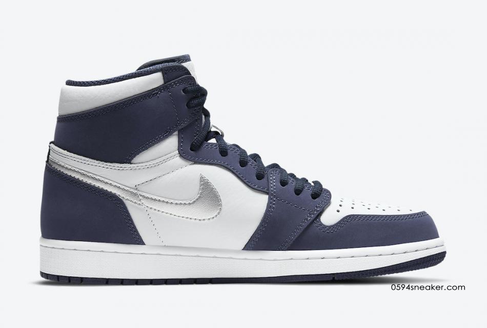 Air Jordan 1 High OG CO.JP “Midnight Navy” 货号：DC1788-100