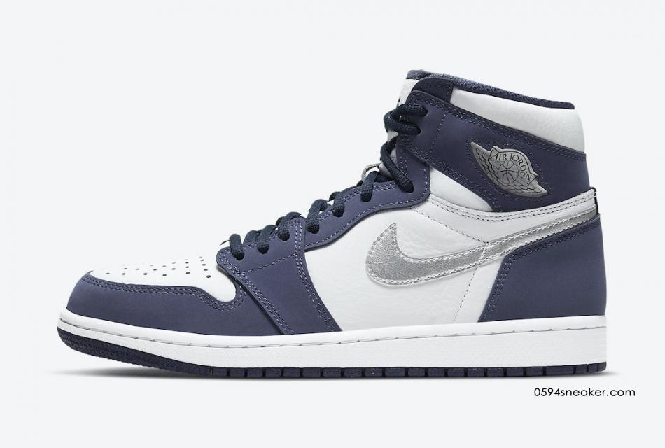 Air Jordan 1 High OG CO.JP “Midnight Navy” 货号：DC1788-100