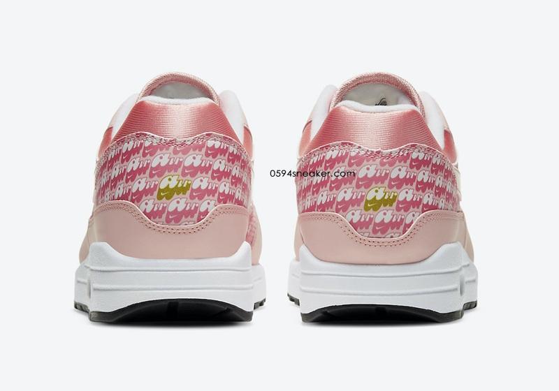 Nike Air Max 1 “Strawberry Lemonade” 货号：CJ0609-600