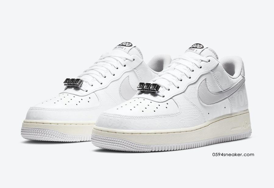 Nike Air Force 1 ’07 Low “1-800” 货号：CJ1631-100